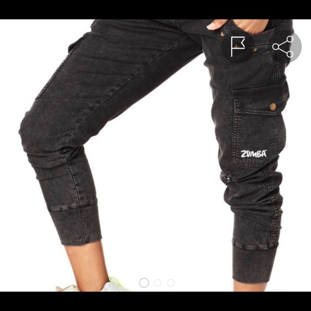 NWT Black Get Wild Denim pants